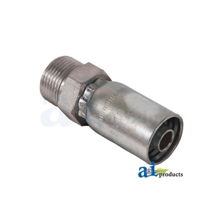 A & I Products (HC-MF) Male Seal Lok - Rigid - Straight (w/ O-Ring) 4" x3" x1" A-MF-08-10